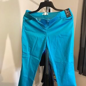 Ny and co crop pants blue